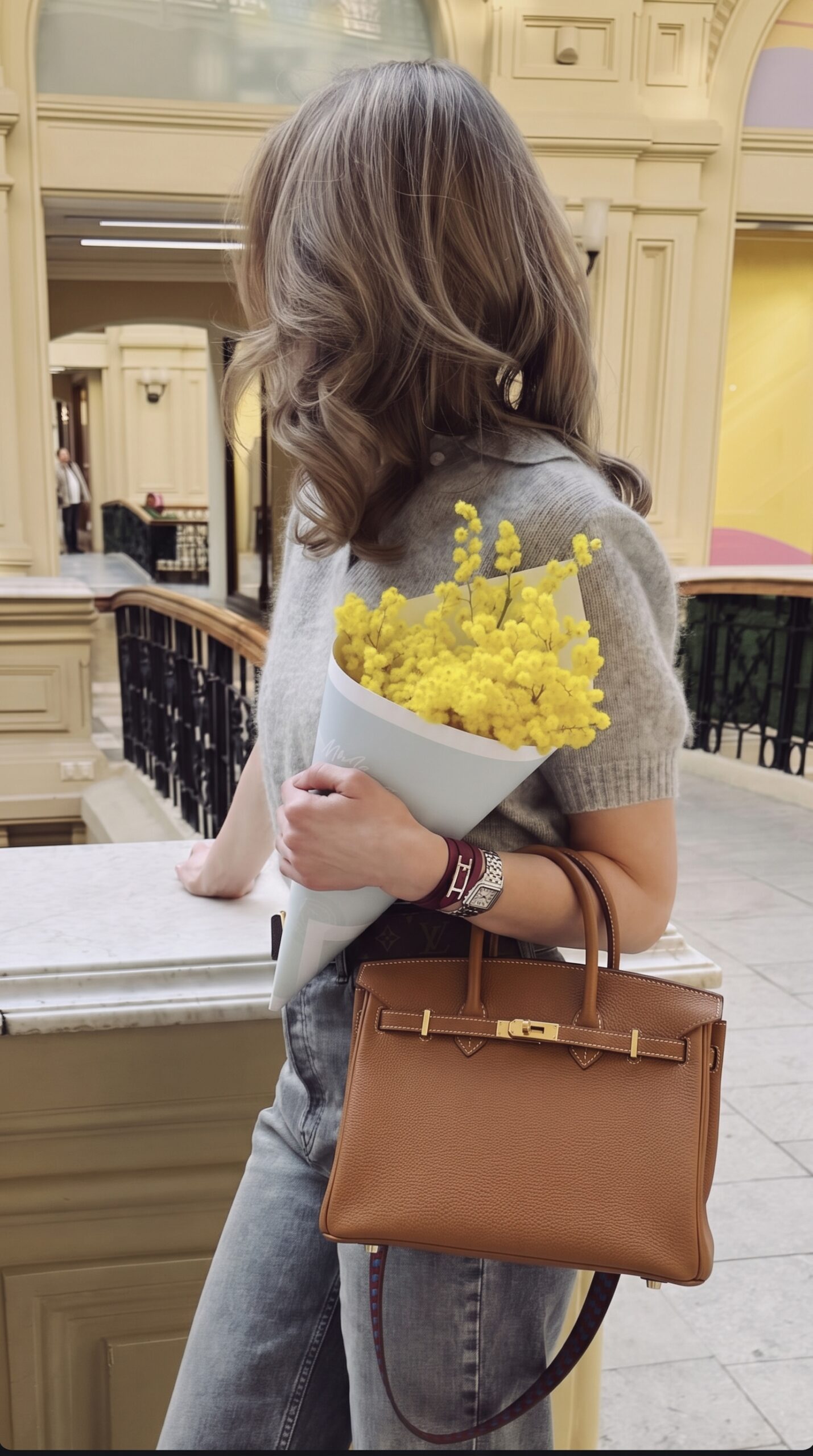 super clone Hermès Gold Togo Birkin 30cm, mirror Quality