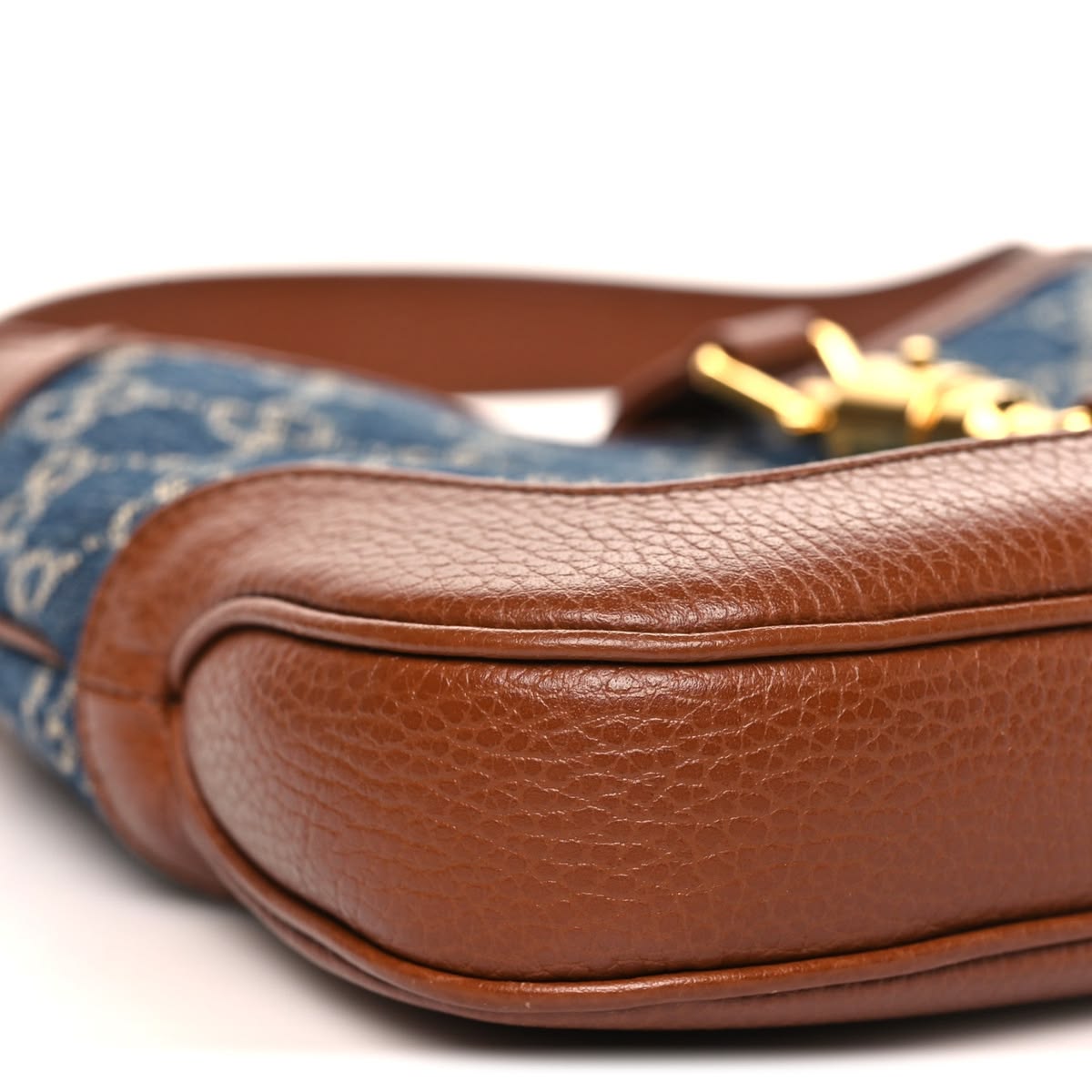 New Denim GG Monogram Calfskin Mini Jackie 1961 Hobo - SuperClone Limited Edition Bag - Image 3