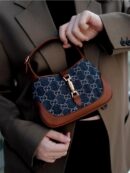 New Denim GG Monogram Calfskin Mini Jackie 1961 Hobo - SuperClone Limited Edition Bag