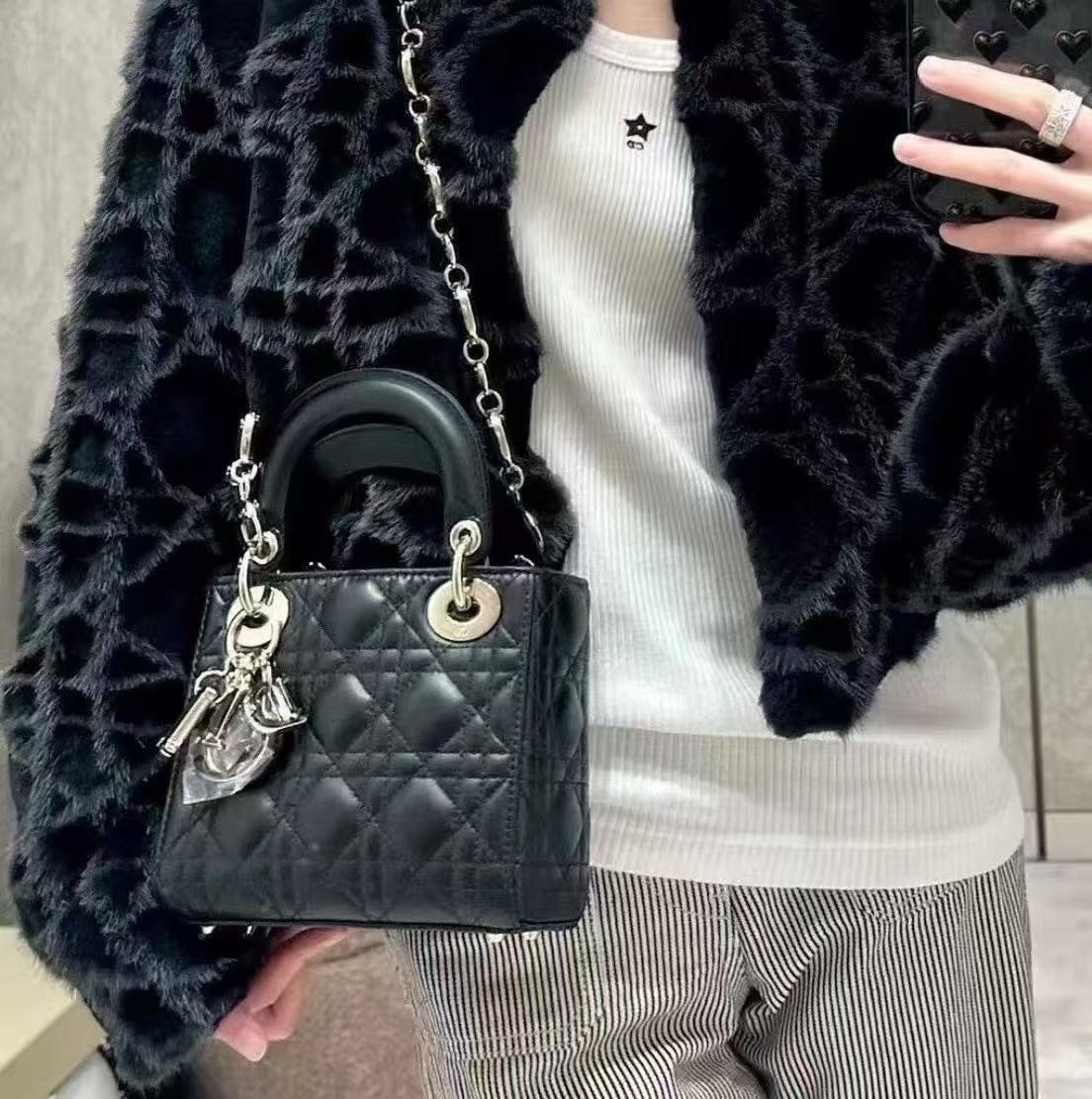 Mini Lady Bag Super Clone Luxury Handbag