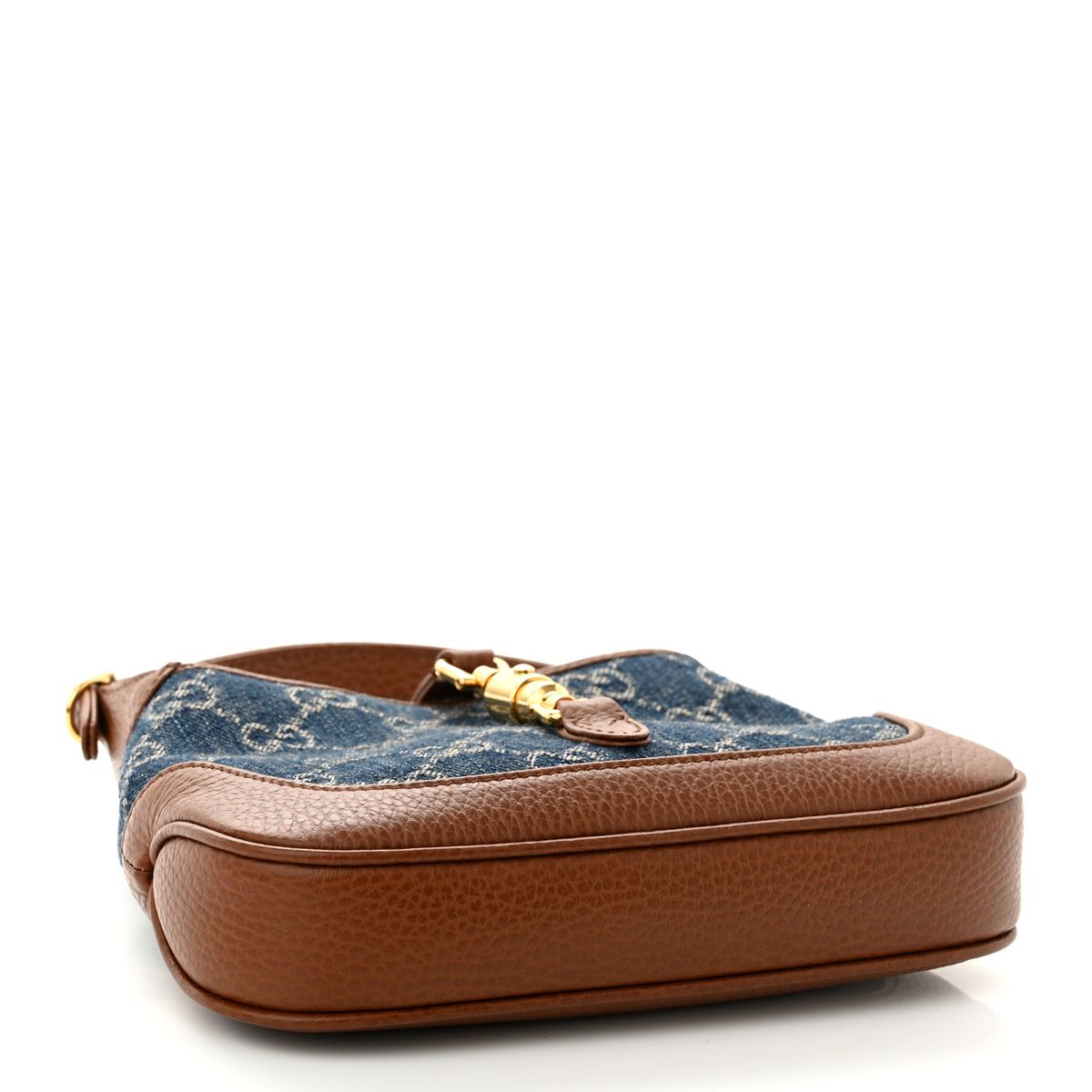 New Denim GG Monogram Calfskin Mini Jackie 1961 Hobo - SuperClone Limited Edition Bag - Image 6