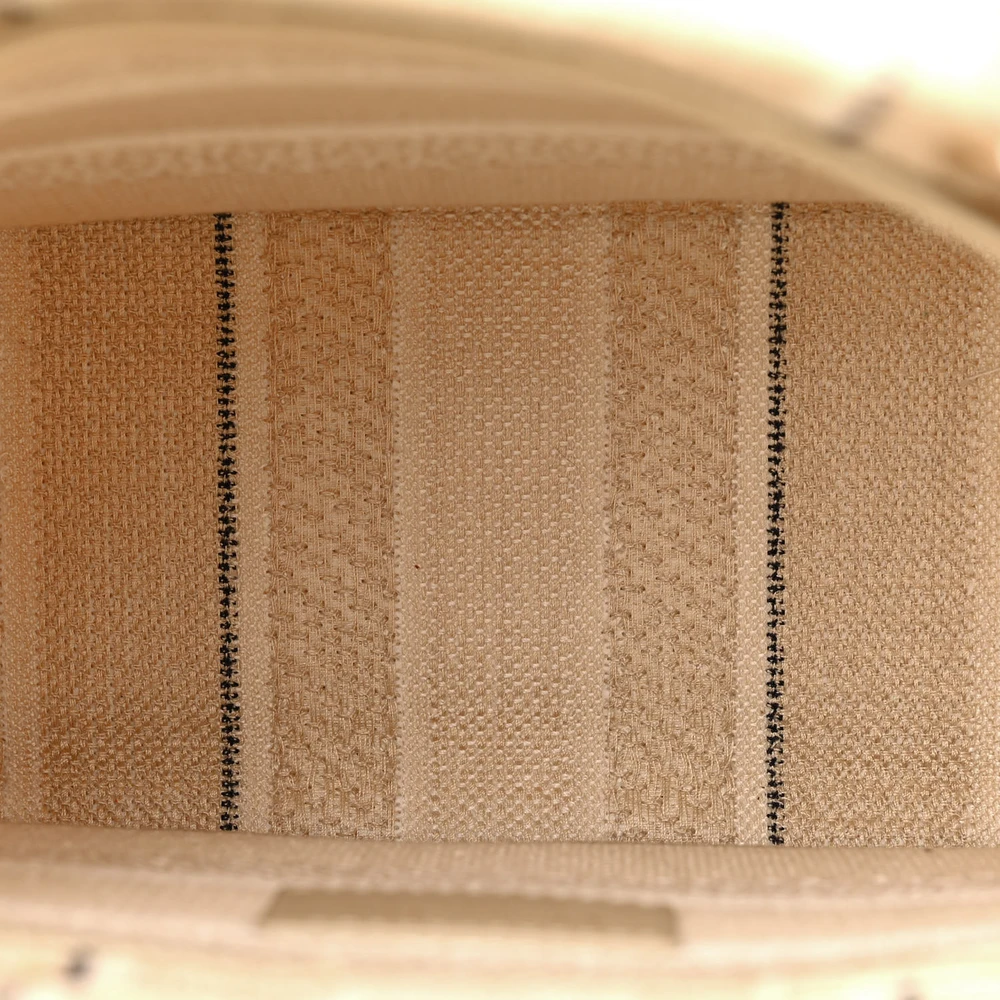 D!0r Medium Lady D-Lite Beige Canvas – High End Quality Tote Bag - Image 4