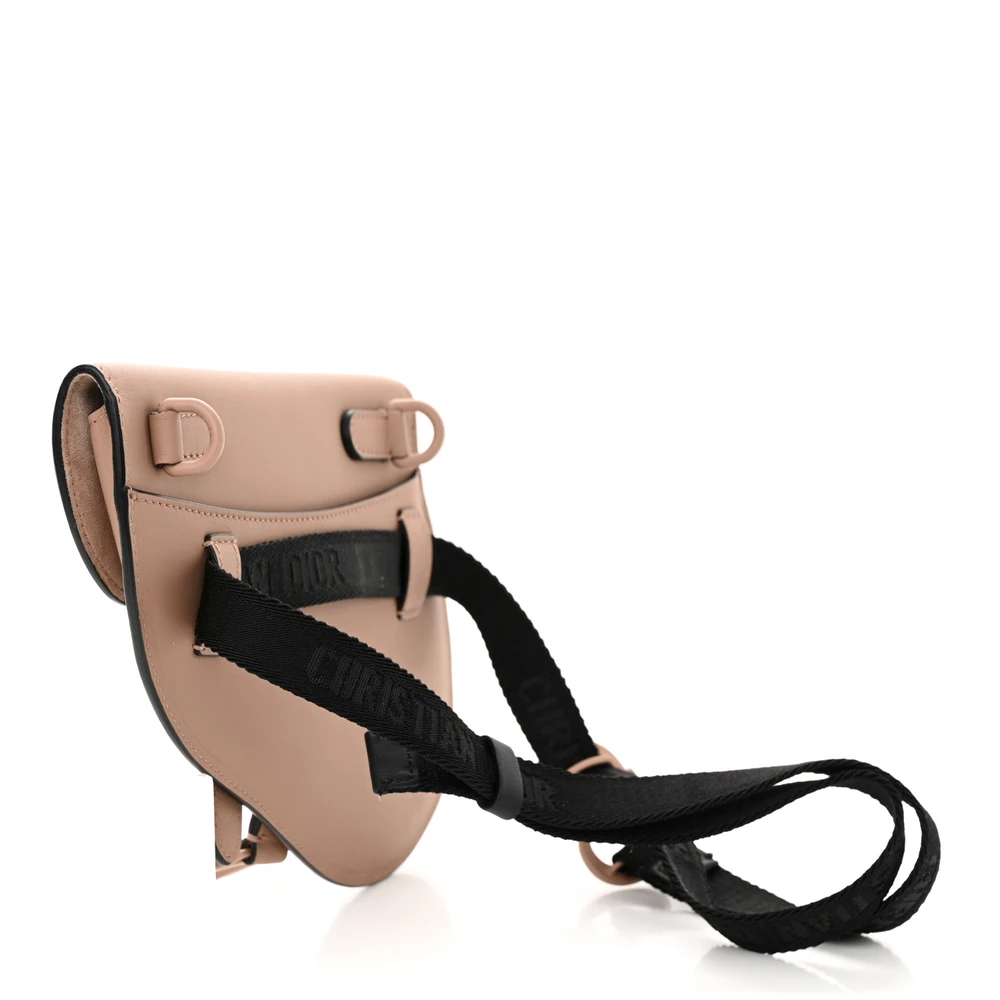 Saddle Rose des Vents Ultra-Matte Calfskin – Super Clone Belt Bag - Image 6