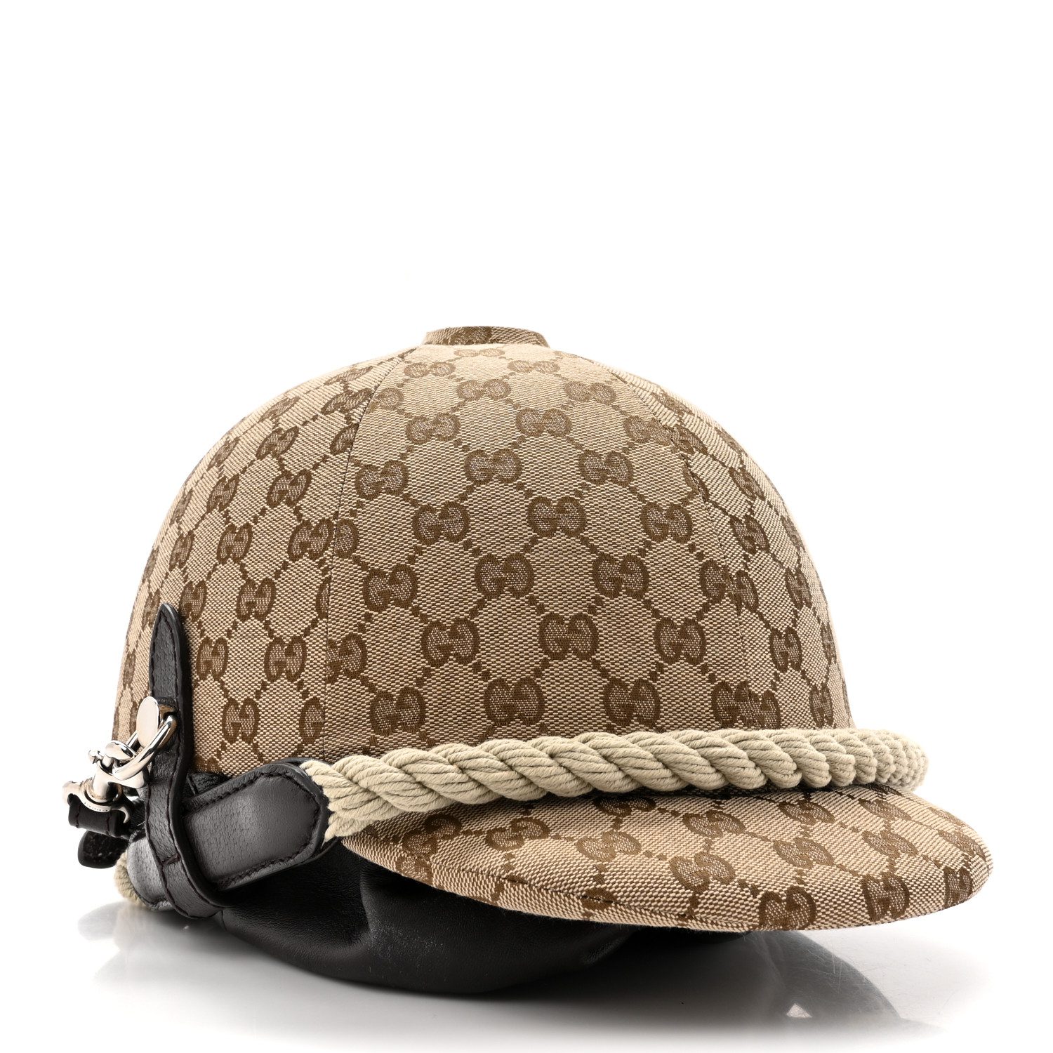 Bottom of Gucc! Monogram Bucket bag