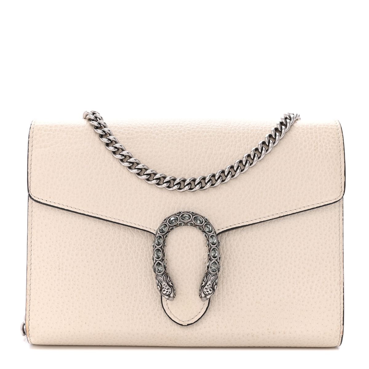 Superclone GG Mystic white Chain Wallet